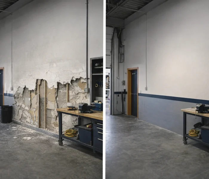 Drywall Repair Jacksonville FL - Before & After 4